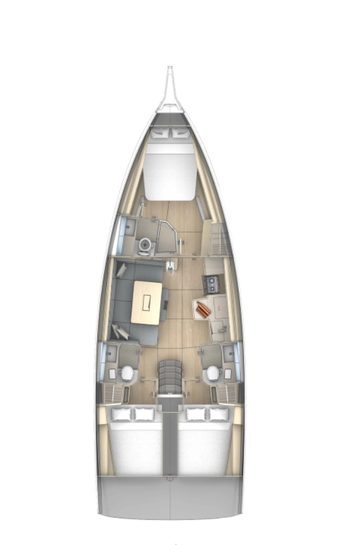 Yacht hire Fethiye cheap Dufour 41