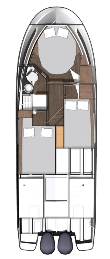 Hire a Jeanneau Merry Fisher 1095 Pirovac