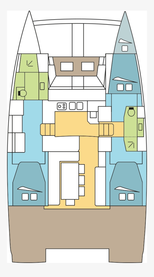 Yacht charter Praslin Island - Bali Bali 4.1 on SamBoat