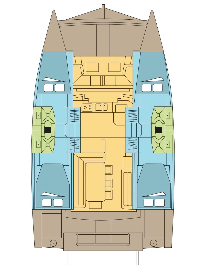 Hire Catamaran Bali with a boat licence