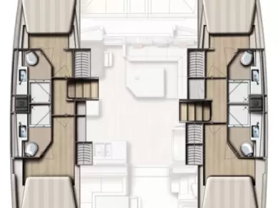 Hire Catamaran with or without skipper Bali Raiatea Island