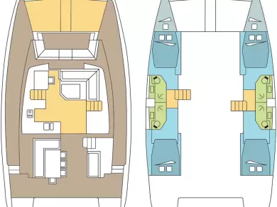 Yacht charter Bas du Fort - Bali Bali 4.5 on SamBoat