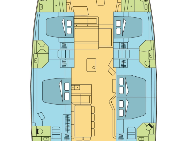 Yacht hire Parham Town cheap Bali 5.4