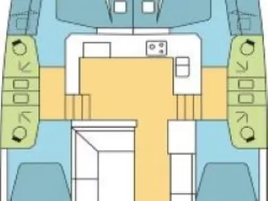 Yacht hire Alimos cheap Bali Catspace Voile