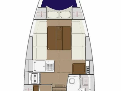 Yacht hire Zaton cheap Dufour 310