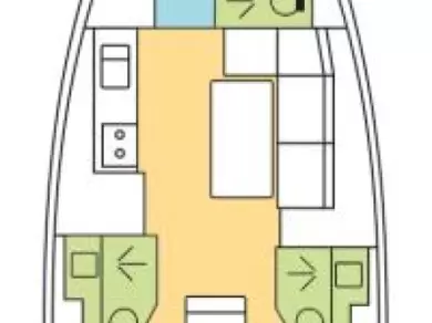 Sailboat hire in Parham Town - Dufour Dufour 390 GL