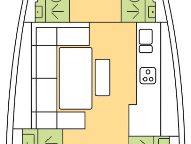 Sailboat hire in Seget Donji - Dufour Dufour 460 Grand Large