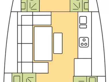 Dufour Dufour 460 Grand Large charter bareboat or skippered in  Zaton