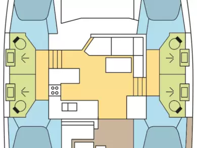 Charter a Fountaine Pajot Astrea 42 in Bas du Fort on Samboat