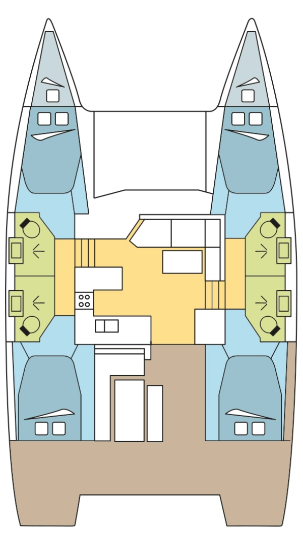 Hire a Fountaine Pajot Astrea 42 Palma de Mallorca