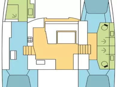 Hire a Fountaine Pajot Elba 45 Seget Donji