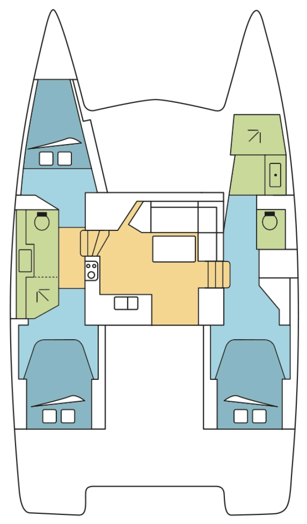 Yacht charter Nassau - Fountaine Pajot Lucia 40 on SamBoat