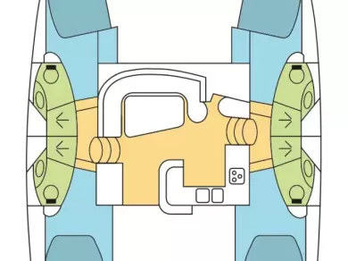 Charter a Leopard Catamarans / Robertson & Caine Leopard 46 - 4 cab. in Airlie Beach on Samboat