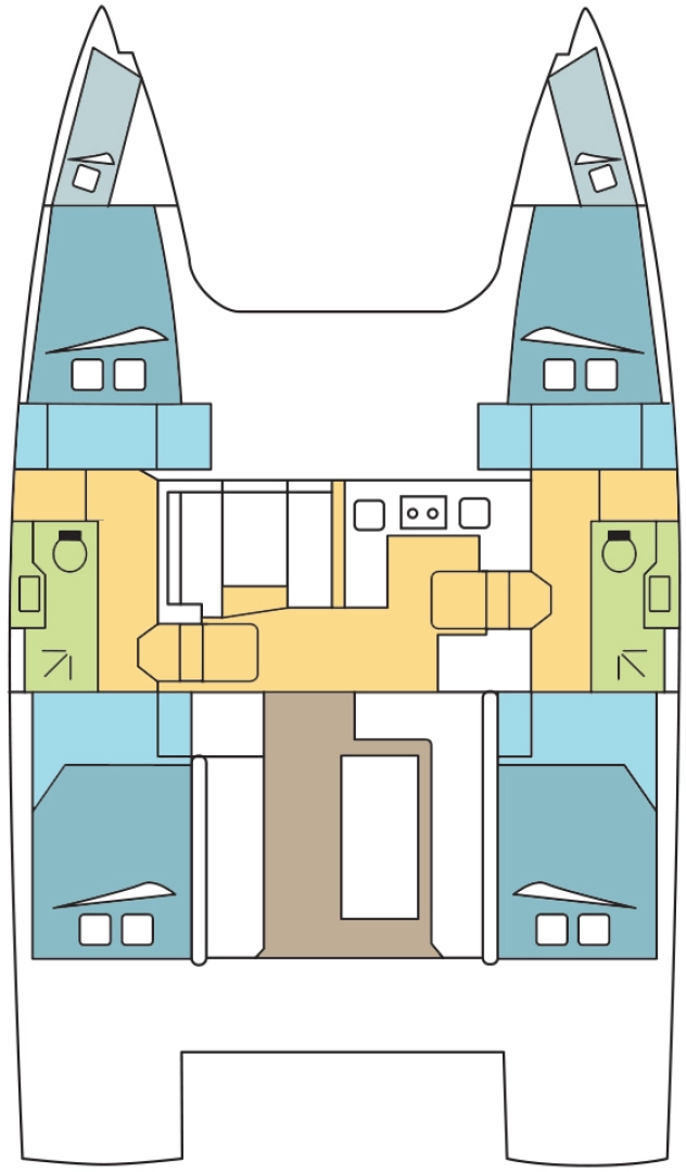 Hire Catamaran Nautitech with a boat licence
