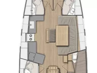 Hire Sailboat Bénéteau with a boat licence