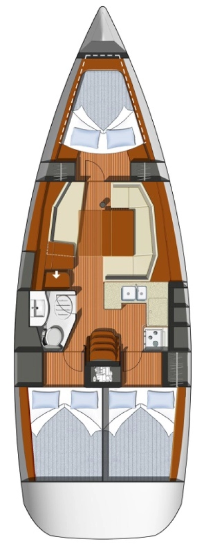 Hire a Jeanneau Sun Odyssey 37 Betina