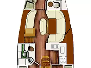 Sailboat hire in Betina - Jeanneau Sun Odyssey 40