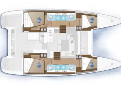 Catamaran hire in Kaštela - Lagoon Lagoon 40