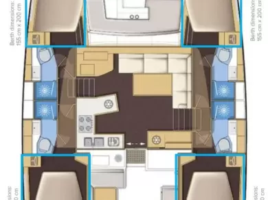 Catamaran to hire Kaštela at the best price