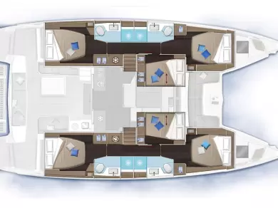 Charter a Lagoon Lagoon 51 in Kaštela on Samboat