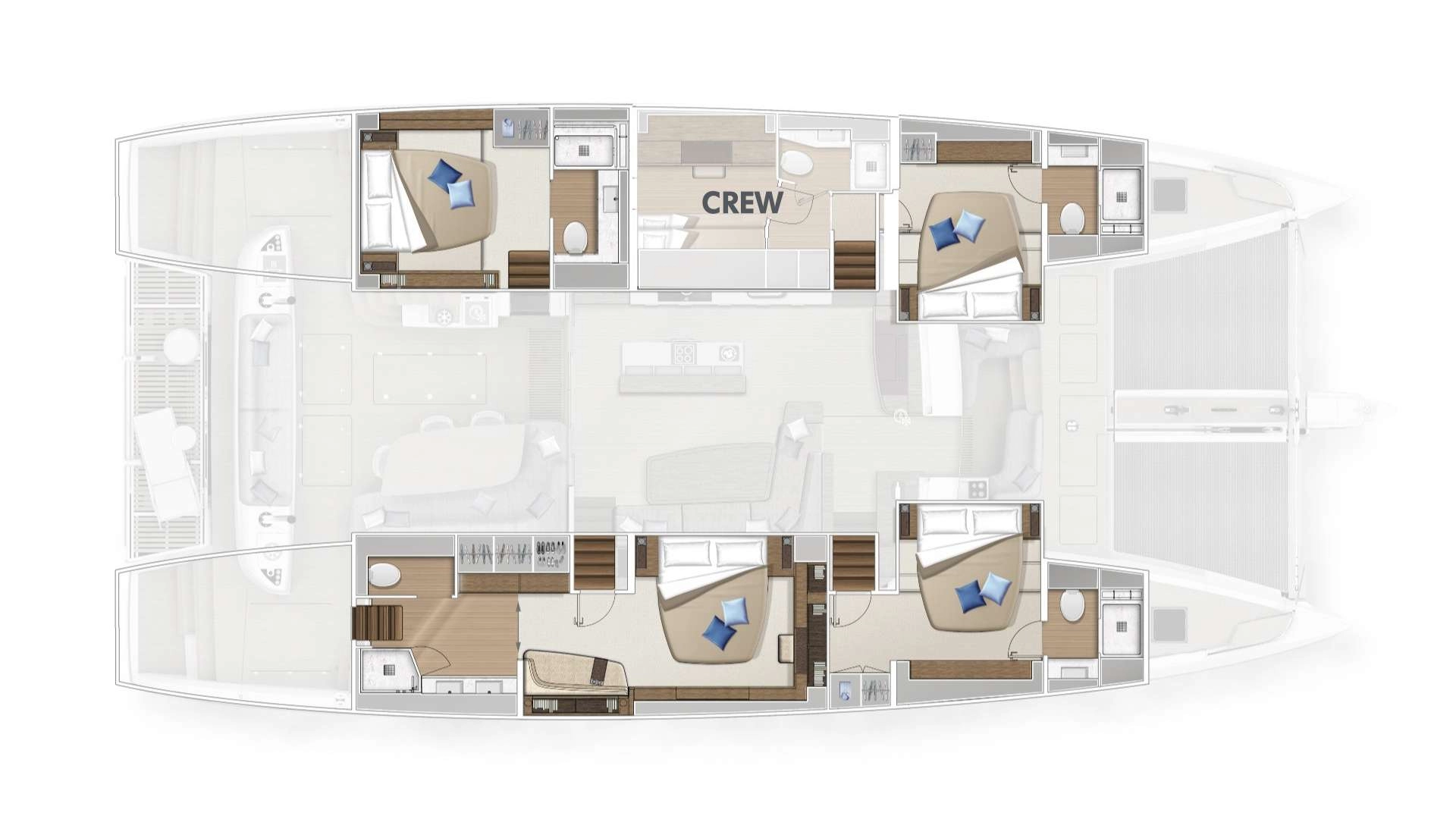 Hire a Lagoon Lagoon Sixty 5 Kaštela