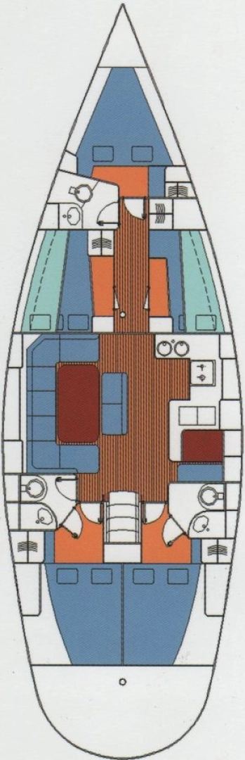 Alfa Sailing Yachts Alfa 51 charter bareboat or skippered in  Paros (Island)