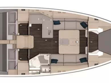 Charter a Dufour Dufour 37 in Alimos on Samboat