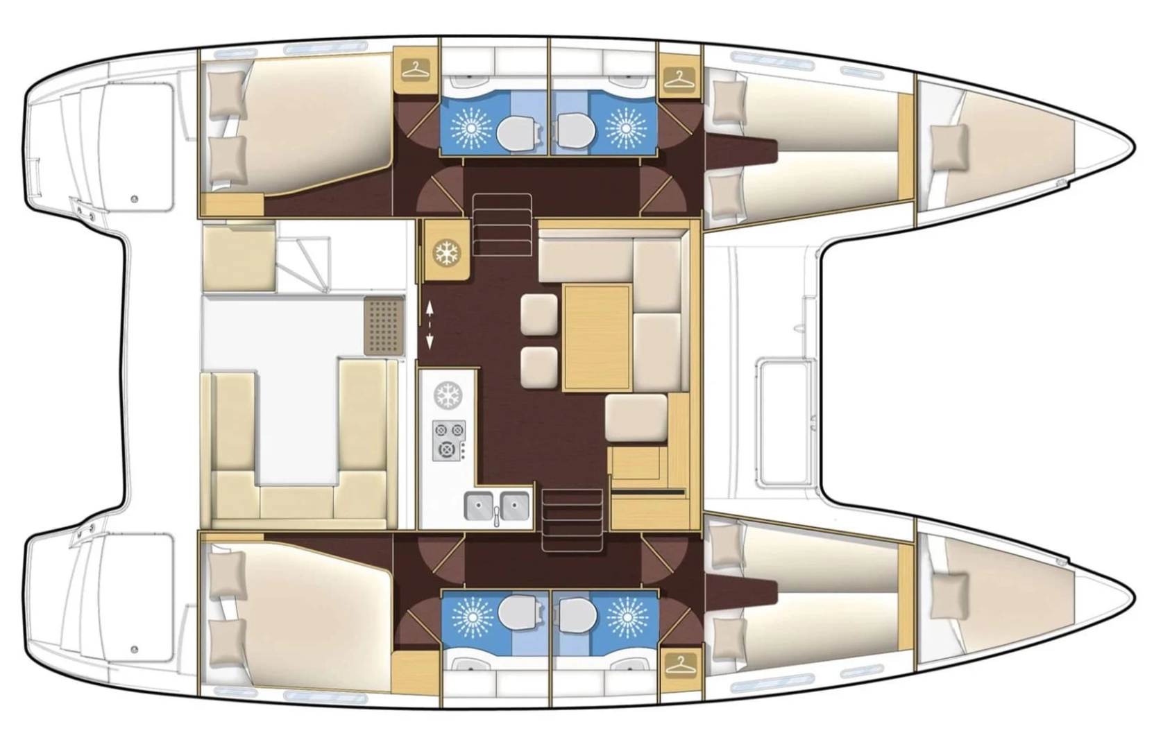 Catamaran to hire Alimos at the best price