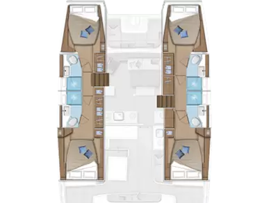 Charter a Lagoon Lagoon 46 in Alimos on Samboat