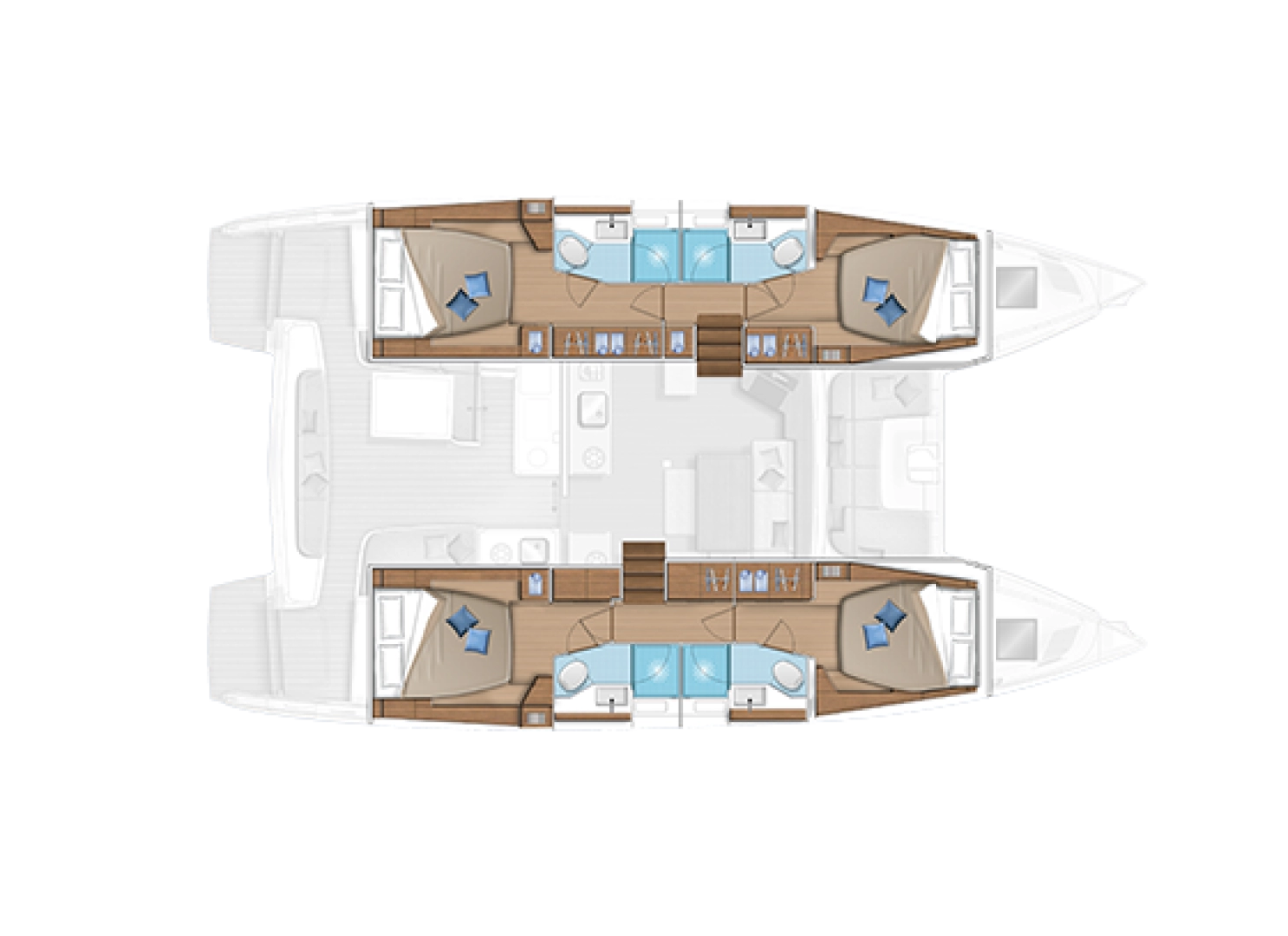 Catamaran to hire Alimos at the best price