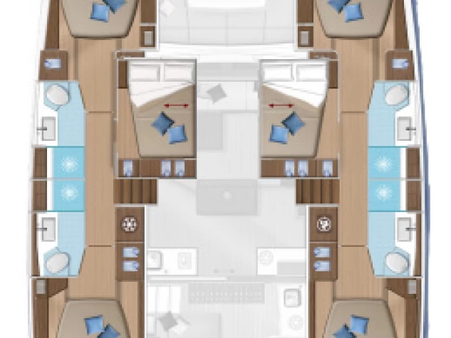 Yacht charter Lávrio - Lagoon Lagoon 50 on SamBoat