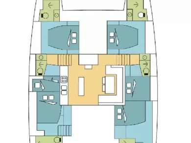 Hire Catamaran Lagoon with a boat licence