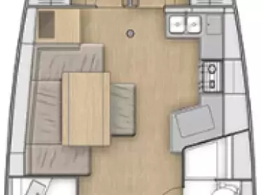 Sailboat hire in Paros (Island) - Bénéteau Oceanis 40.1