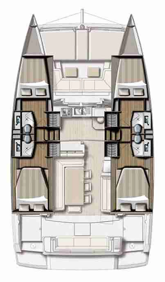 Yacht hire Agropoli cheap Bali 4.1