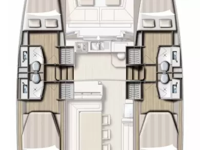 Bali Bali 4.1 charter bareboat or skippered in  Gouvia