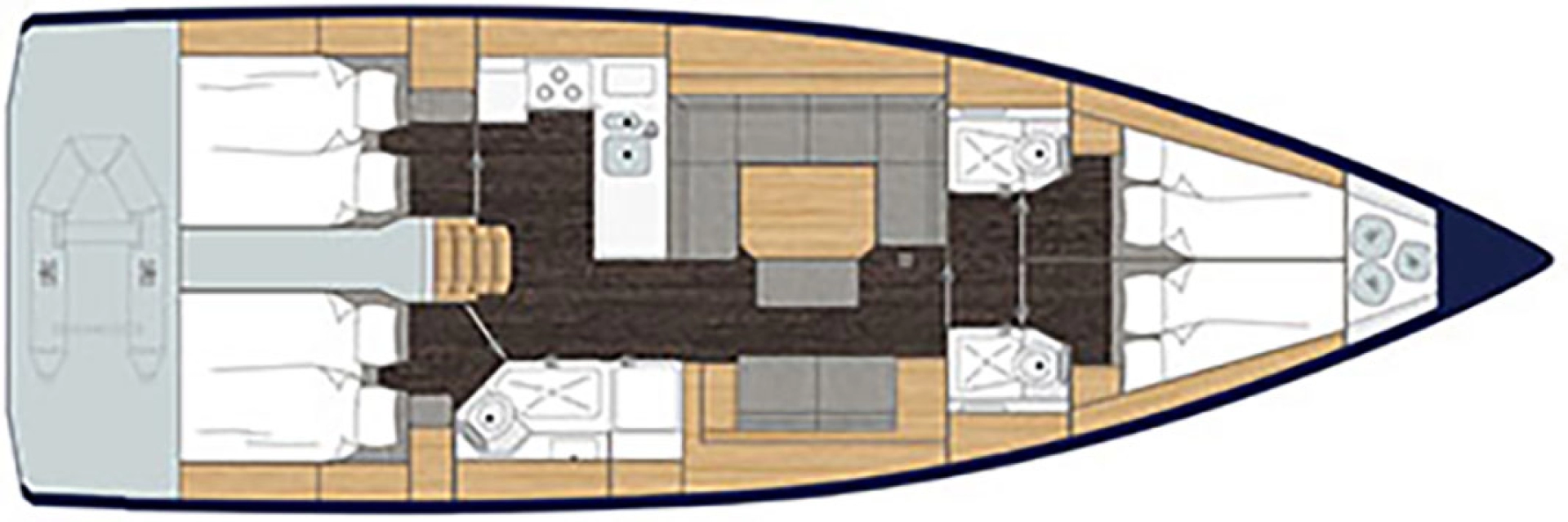 Yacht charter Punta Ala - Bavaria Bavaria C45 on SamBoat