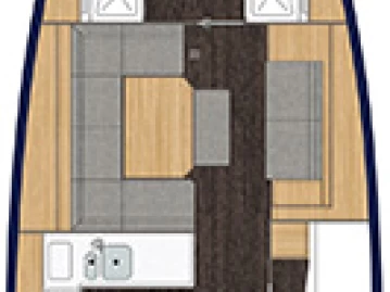 Yacht hire Lefkáda cheap Bavaria C45 Holiday