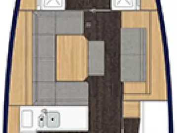 Yacht hire Lefkáda cheap Bavaria C45 Holiday