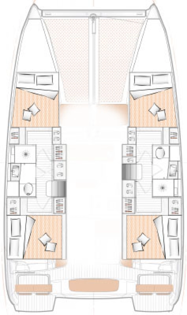 Hire Catamaran Excess with a boat licence