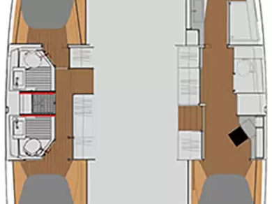 Hire Catamaran with or without skipper Fountaine Pajot Mykonos (Island)