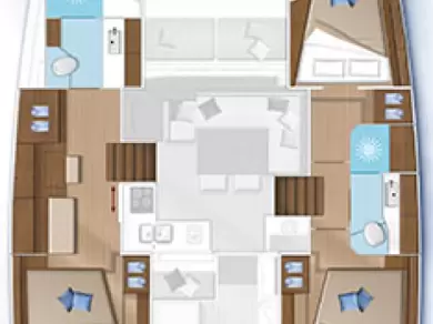 Yacht charter Alimos - Lagoon Lagoon 40 on SamBoat