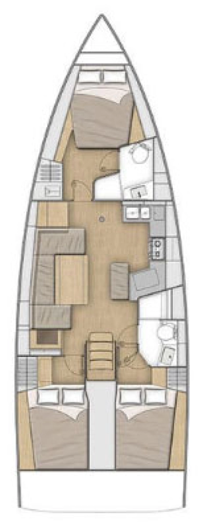 Yacht charter Zadar - Bénéteau Oceanis 40.1 on SamBoat