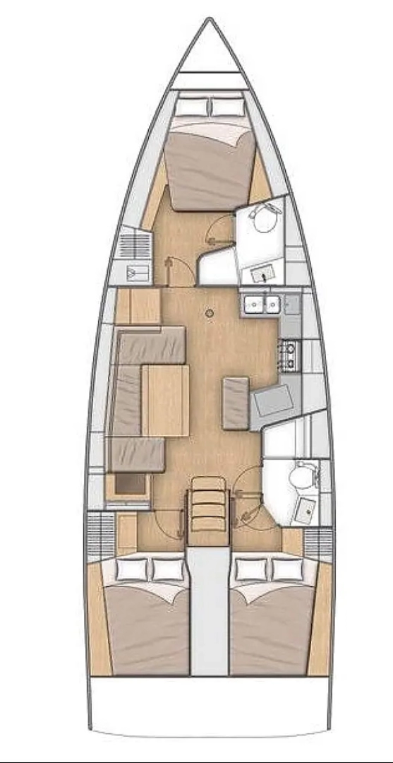 Hire a Bénéteau Oceanis 40.1 Zadar