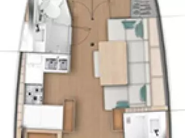 Sailboat hire in Lygia - Jeanneau Sun Odyssey 440