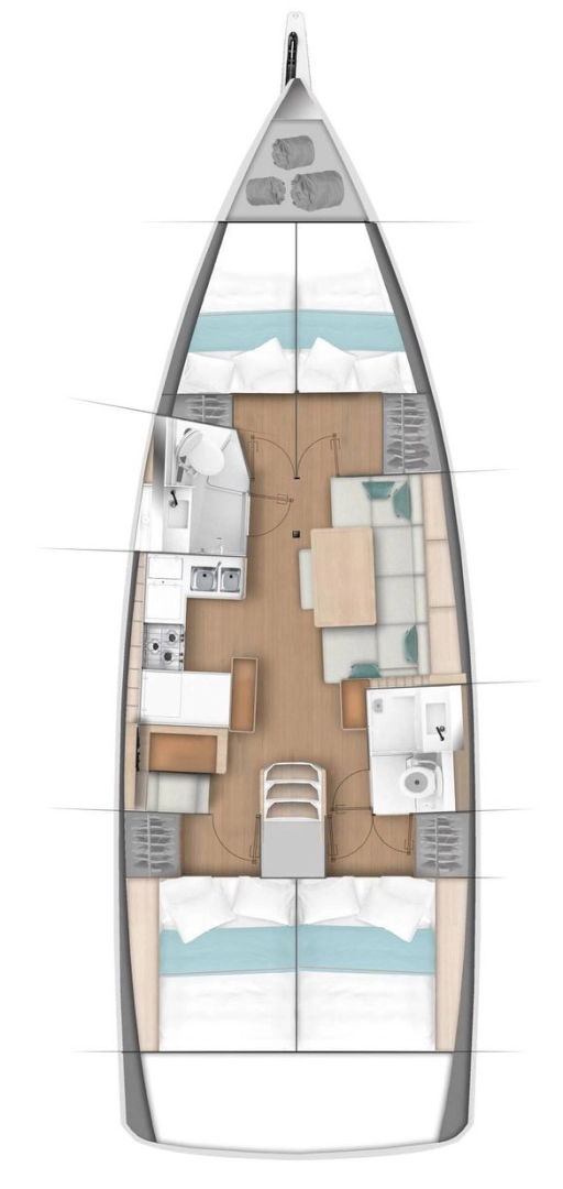 Hire Sailboat with or without skipper Jeanneau Gouvia