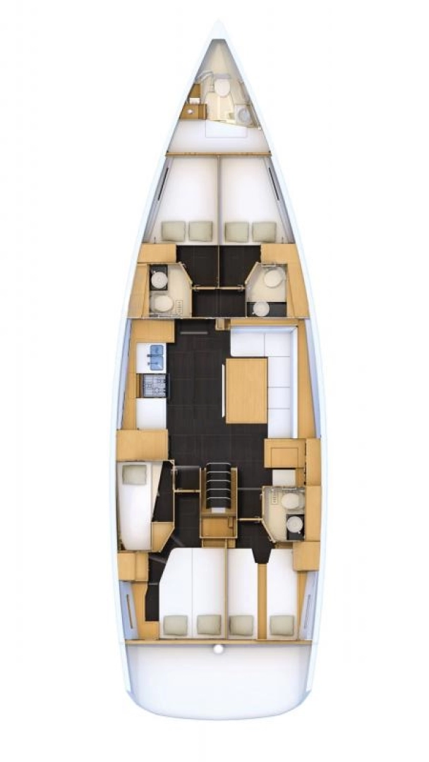 Sailboat hire in Skiathos - Jeanneau Jeanneau 54