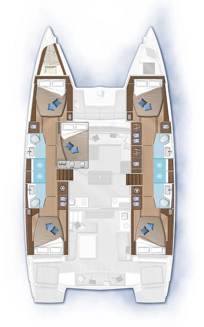 Hire a Lagoon Lagoon 50 Lefkáda