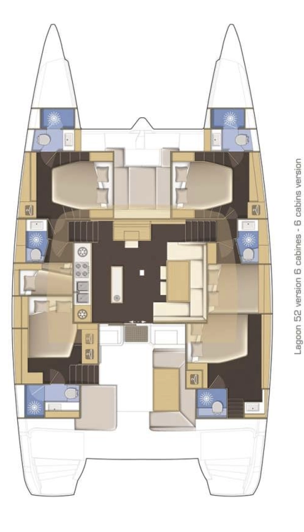 Yacht hire Ellinikó cheap Lagoon 52 F