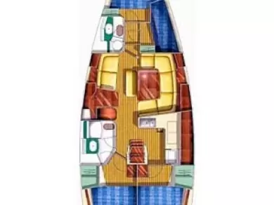 Yacht charter Alimos - Jeanneau Sun Odyssey 43 on SamBoat