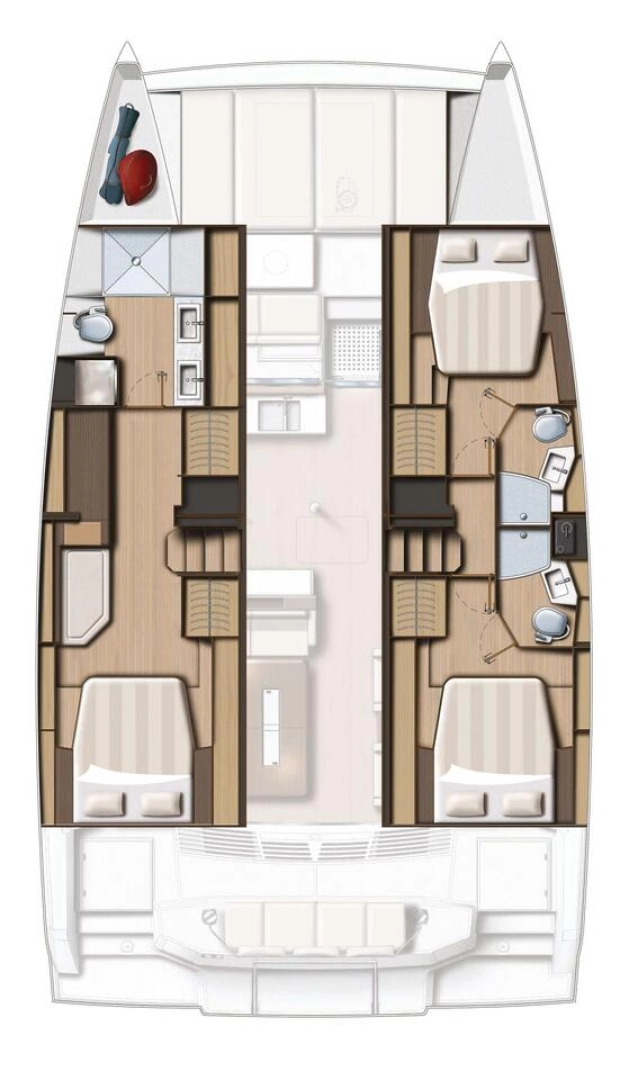 Bali Bali 4.4 charter bareboat or skippered in  Road Town